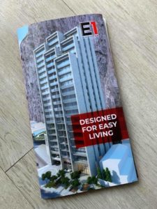 E1 Gibraltar Development, design marketing by Niche Creative Solutions